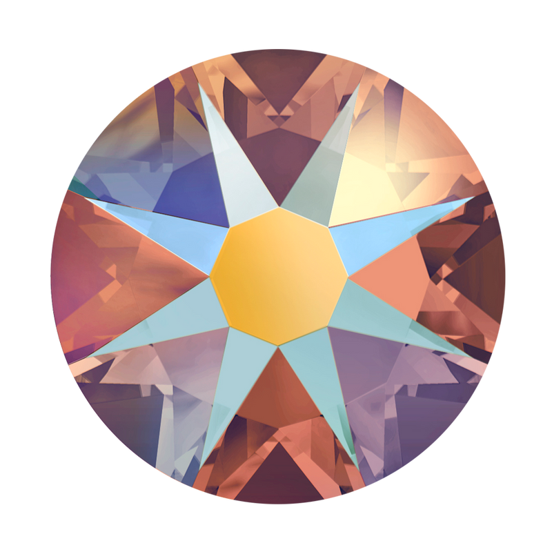 2058 & 2088 Swarovski Flatback No Hotfix, Topaz Shimmer (203 SHIM)