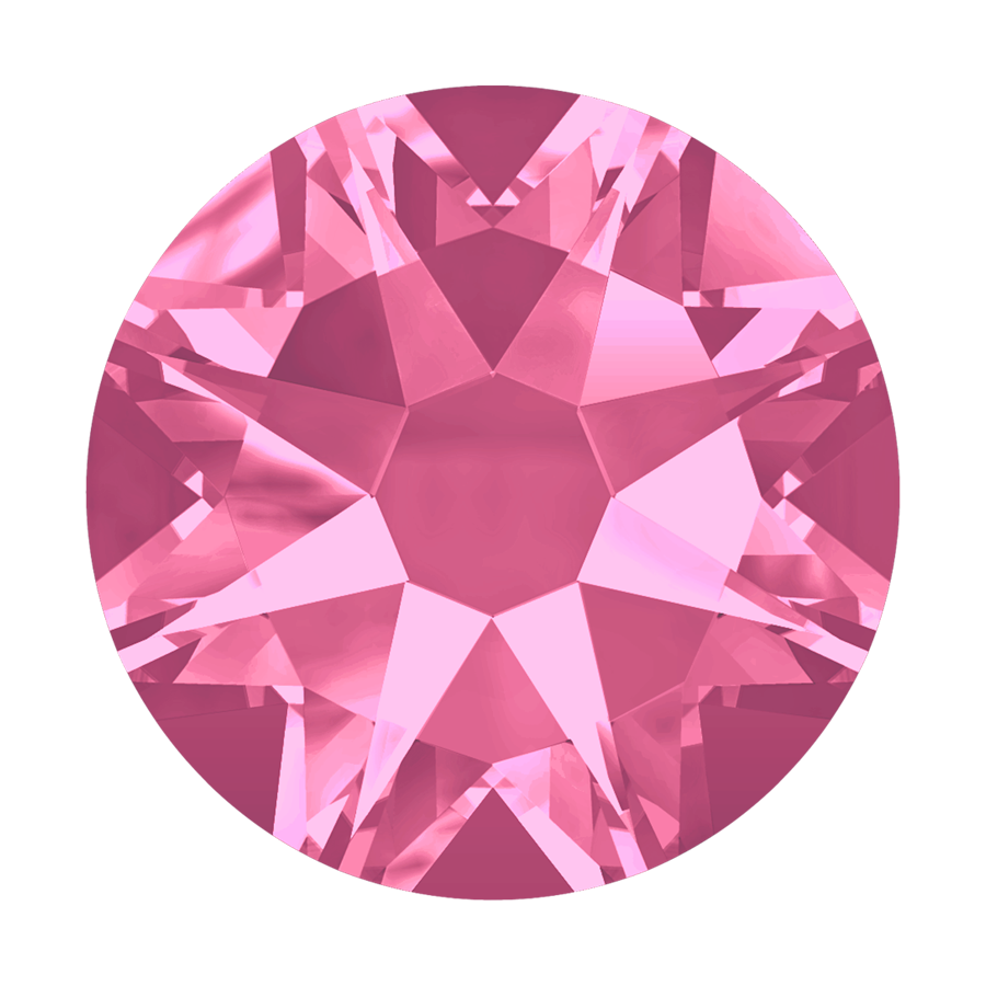 2038 & 2078 Swarovski Flatback Hotfix, Rose (209)