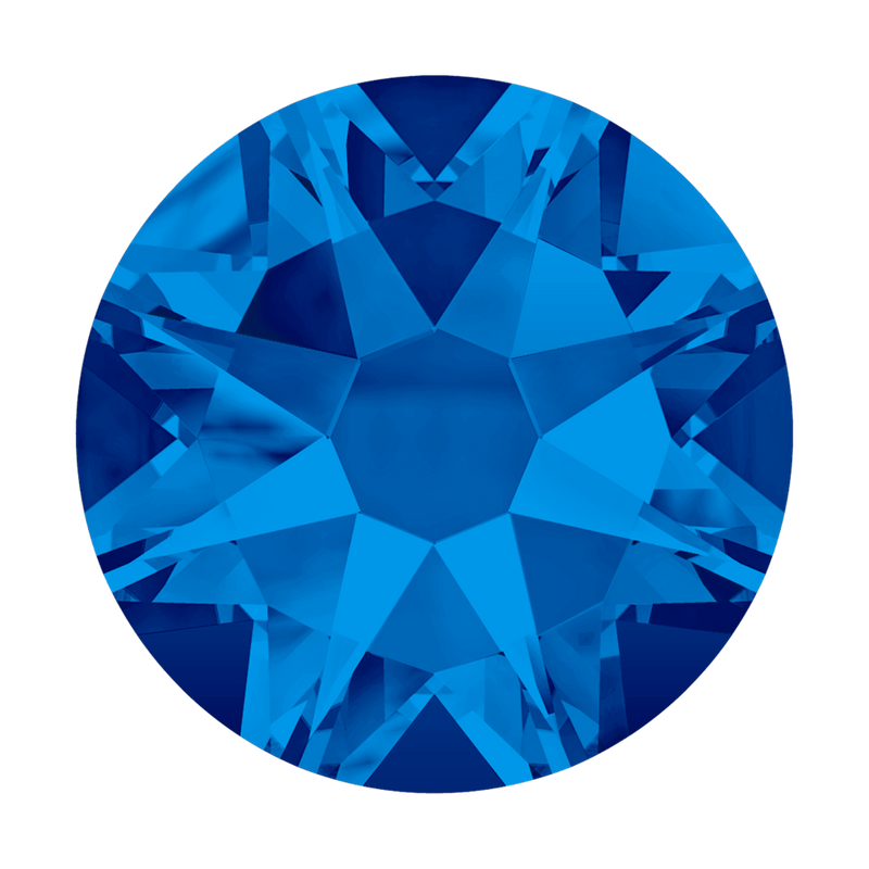2000, 2058 & 2088 Swarovski Flatback No Hotfix, Capri Blue (243)