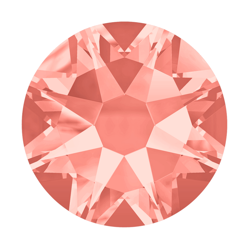 2000, 2058 & 2088 Swarovski Flatback No Hotfix, Rose Peach (262)