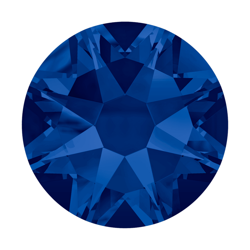 2000, 2058 & 2088 Swarovski Flatback No Hotfix, Dark Indigo (288)