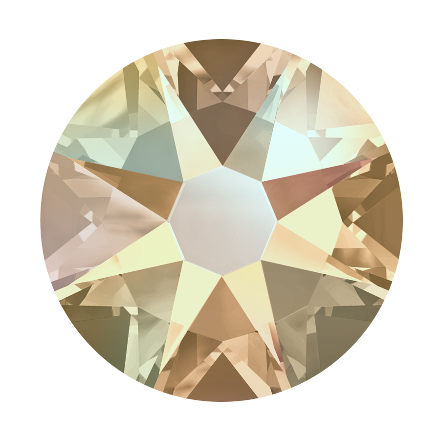 2000, 2058 & 2088 Swarovski Flatback No Hotfix, Silk Shimmer (391 SHIM)