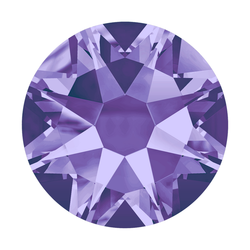 2038 & 2078 Swarovski Flatback Hotfix, Tanzanite (539)