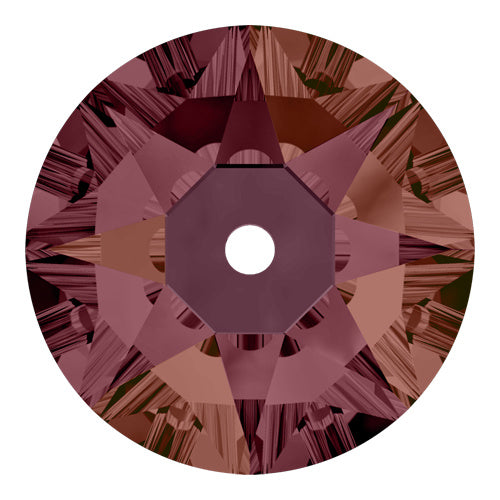 3188 Swarovski XIRIUS Lochrose Sew-On Stones, Crystal Lilac Shadow (001 LISH)