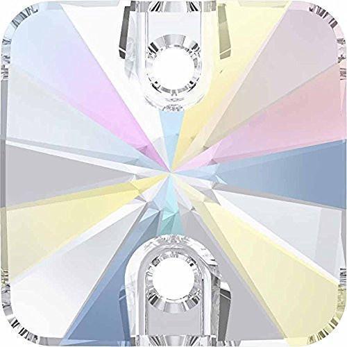 3201 Swarovski Rivoli Square Sew-On Stones