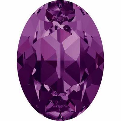 4120 Swarovski Oval Fancy Stones, Amethyst (204)