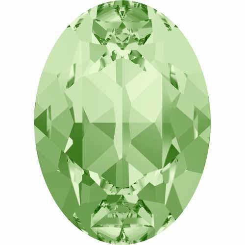 4120 Swarovski Oval Fancy Stones, Chrysolite (238)