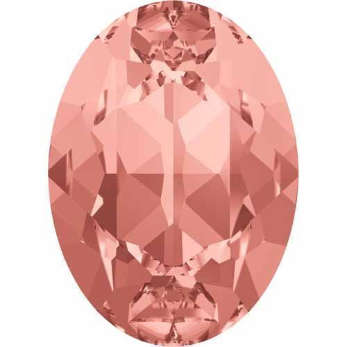 4120 Swarovski Oval Fancy Stones, Rose Peach (262)