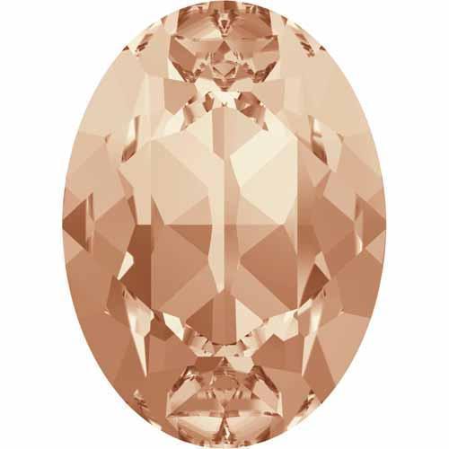 4120 Swarovski Oval Fancy Stones, Light Peach (362)