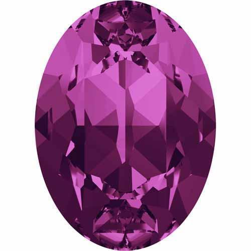 4120 Swarovski Oval Fancy Stones, Fuchsia (502)
