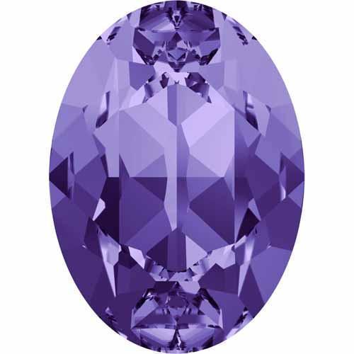 4120 Swarovski Oval Fancy Stones, Tanzanite (539)