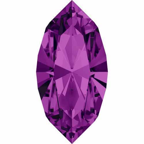 4228 Swarovski Xilion Navette Fancy Stones, Amethyst (204)