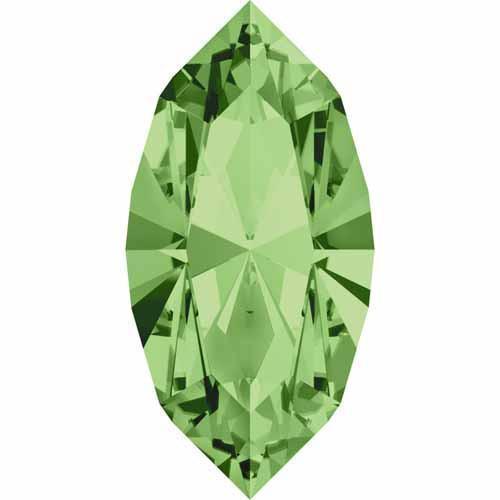 4228 Swarovski Xilion Navette Fancy Stones, Peridot (214)