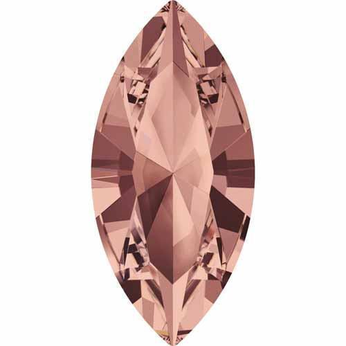 4228 Swarovski Xilion Navette Fancy Stones, Blush Rose (257)