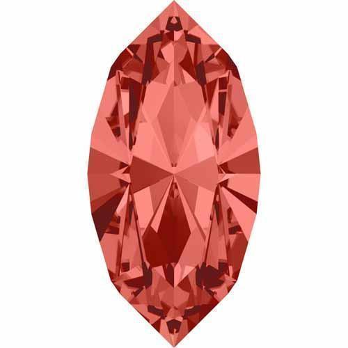 4228 Swarovski Xilion Navette Fancy Stones, Padparadscha (542)