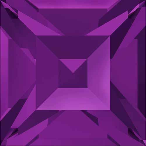 4428 Swarovski Xilion Square Stones, Amethyst (204)