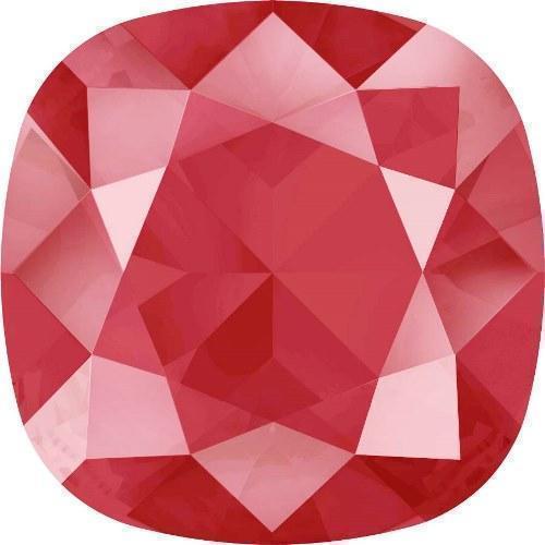 4470 Swarovski Cushion Fancy Stones, Crystal Royal Red Unfoiled (001 L107S)
