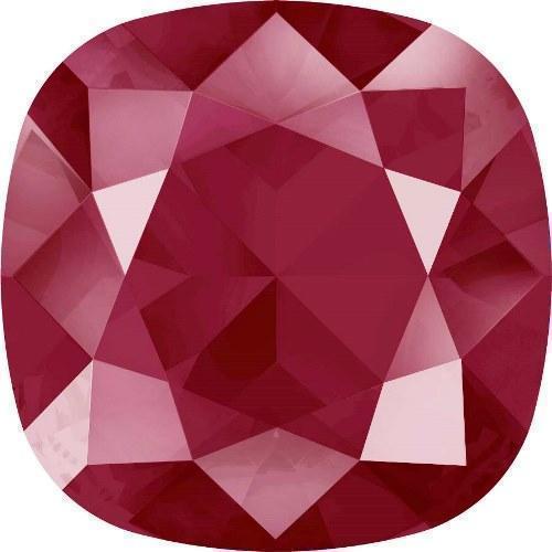 4470 Swarovski Cushion Fancy Stones, Crystal Dark Red Unfoiled (001 L108S)