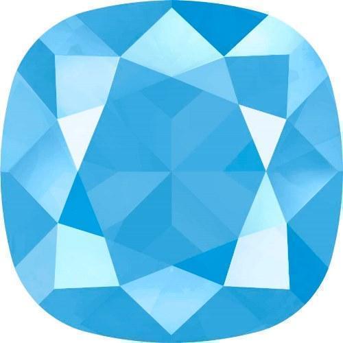 4470 Swarovski Cushion Fancy Stones, Crystal Summer Blue Unfoiled (001 L114S)