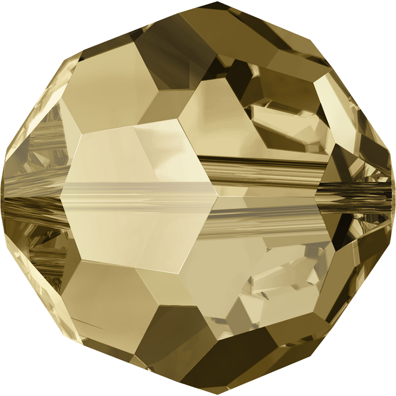 5000 Swarovski Round Beads, Crystal Bronze Shade ¡¦FC¡¦ (001 BRSFC)