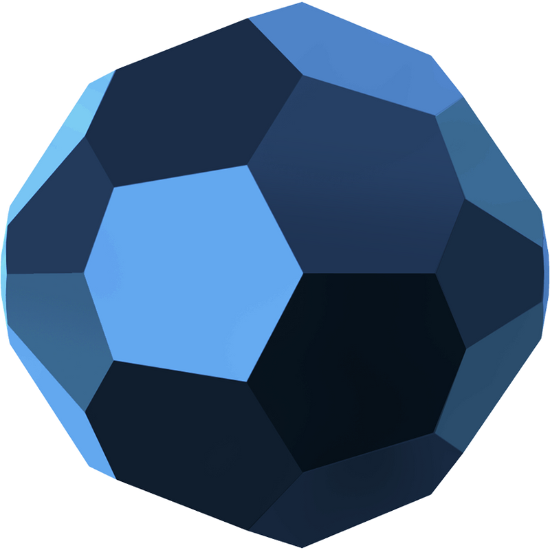 5000 Swarovski Round Beads, Crystal Metallic Blue ¡¦FC¡¦ (001 MEBFC)