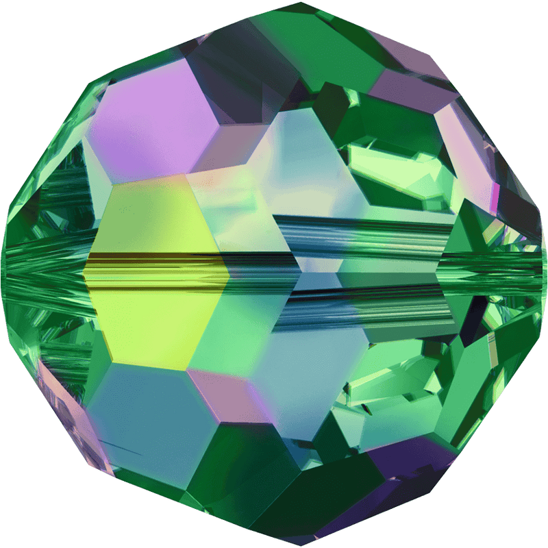 5000 Swarovski Round Beads, Crystal Vitrail Medium (001 VM)