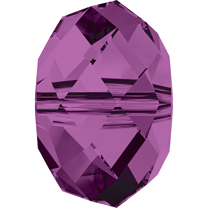 5040 Swarovski Briolette Beads, Amethyst (204)