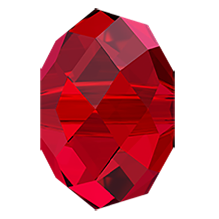 5040 Swarovski Briolette Beads, Scarlet (276)