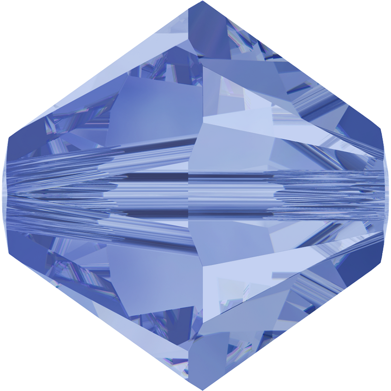5328 Swarovski Bicone Beads, Light Sapphire (211)
