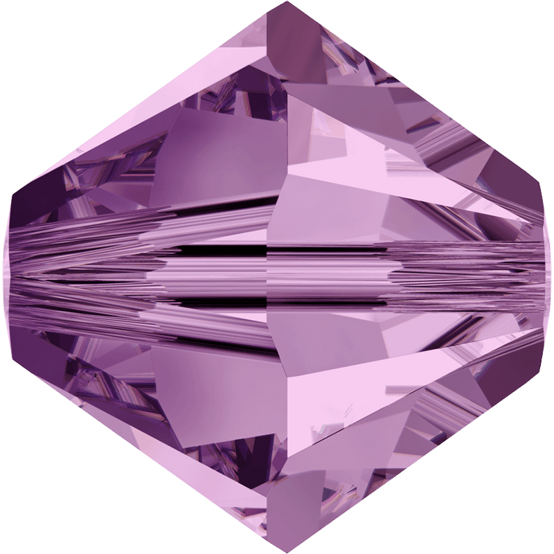 5328 Swarovski Bicone Beads, Light Amethyst (212)