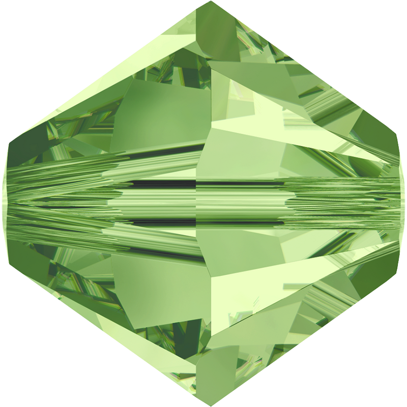 5328 Swarovski Bicone Beads, Peridot (214)