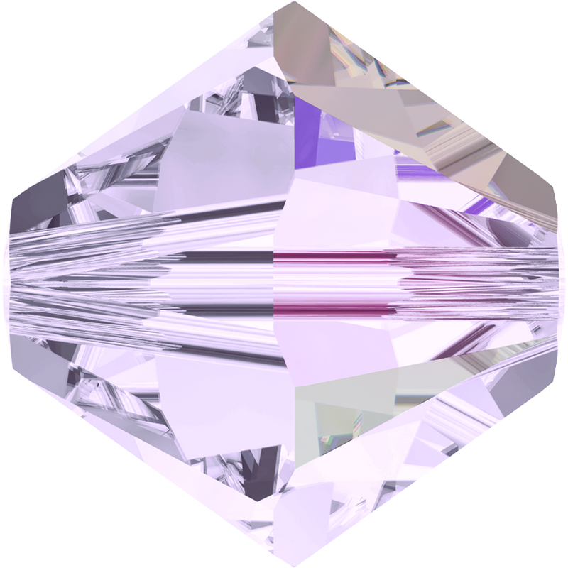 5328 Swarovski Bicone Beads, Smoky Mauve AB (265 AB)