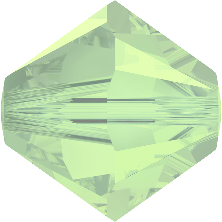 5328 Swarovski Bicone Beads, Chrysolite Opal (294)