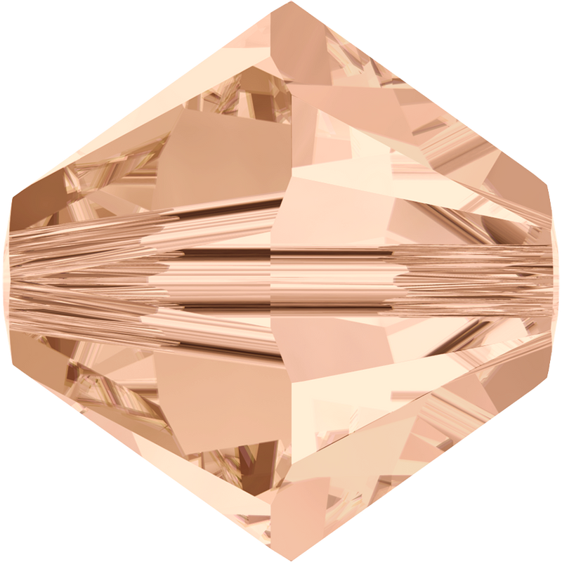 5328 Swarovski Bicone Beads, Light Peach (362)