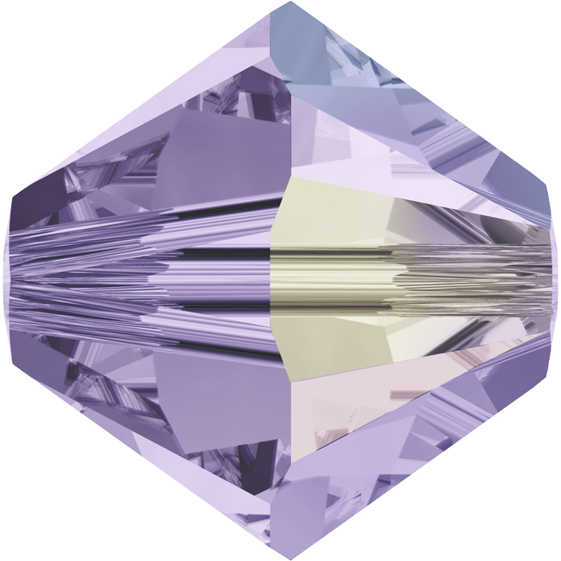 5328 Swarovski Bicone Beads, Violet AB (371 AB)
