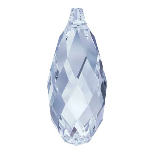 6010 Swarovski Briolette Pendants, Crystal Blue Shade (001 BLSH)