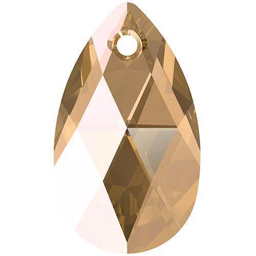 6106 Swarovski Pear-shaped Pendants, Light Colorado Topaz (246)