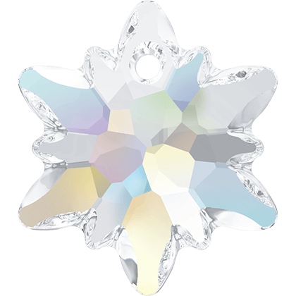 6748 Swarovski Edelweiss Pendants