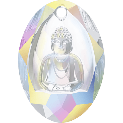 6871 Swarovski Buddha Pendants