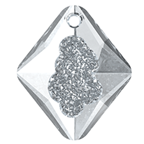 6926 Swarovski Growing Crystal Rhombus Pendants