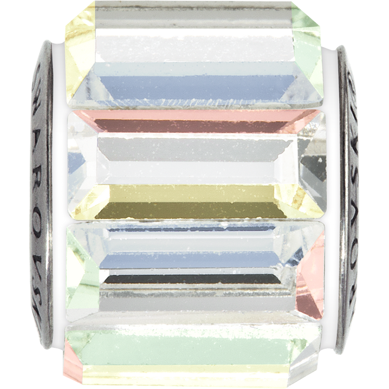 80301 Swarovski BeCharmed Pavé Beads, Baguette
