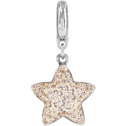 86512 Swarovski BeCharmed Pave Star Charm