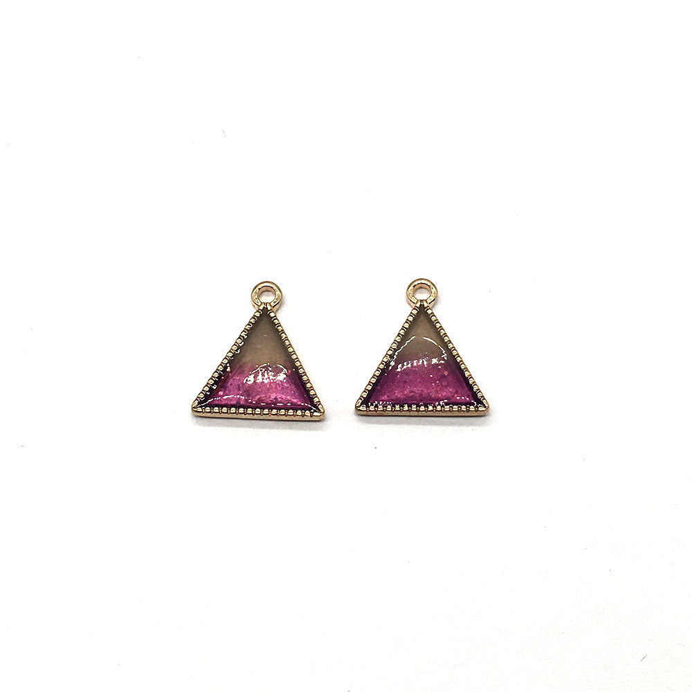 PurpleTwo-toned Triangle