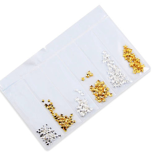 Star Metal Nail Art Decor