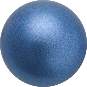 Preciosa 131 10 011 Round Pearl MAXIMA 1H, Pearl Effect Blue (73300)