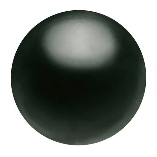 Preciosa 131 10 011 Round Pearl MAXIMA 1H, Crystal Magic Black (72398)