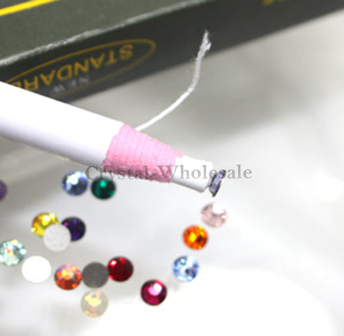 Rhinestones Stones Wax Picker Pen Tools for Crafting / Nail Art