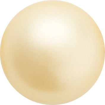 Preciosa 131 10 011 Round Pearl MAXIMA 1H, Pearl Effect Vanilla (71600)