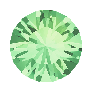 1028 &amp; 1088 Swarovski Pointed Back Chaton Round Stones, Chrysolite (238)