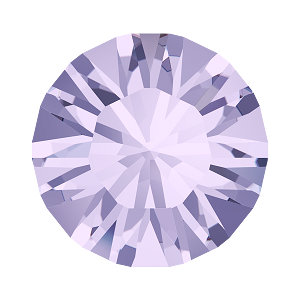 1028 &amp; 1088 Swarovski Pointed Back Chaton Round Stones, Violet (371)